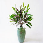 Eucalipto artificial de 34" para decoración de interiores - Verde