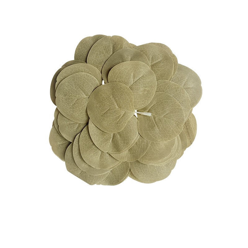 Eucalipto artificial de 3" x 3" 50 piezas para decoración de otoño - Azul/morado