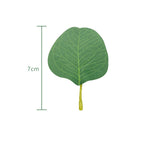 Eucalipto artificial de 3" x 3" 50 piezas para decoración de otoño
