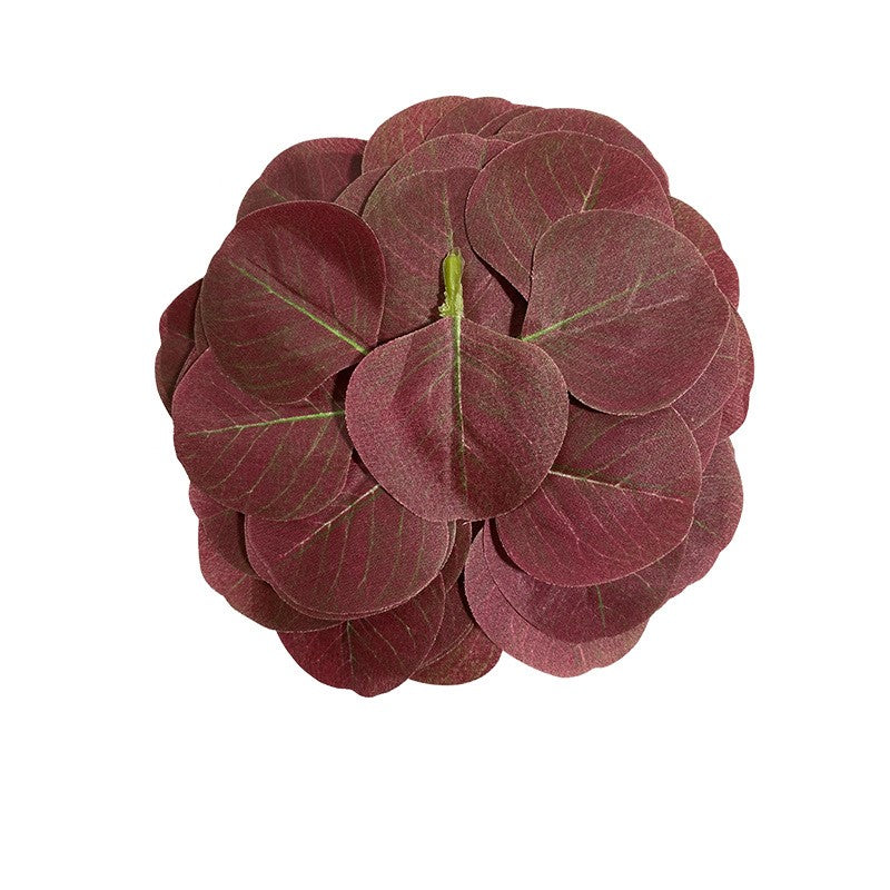 Eucalipto artificial de 3" x 3" 50 piezas para decoración de otoño - Autumn rosa