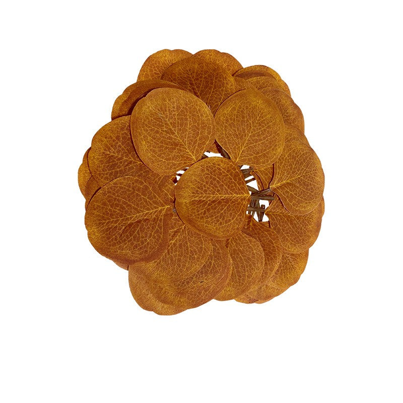 Eucalipto artificial de 3" x 3" 50 piezas para decoración de otoño - Plum morado