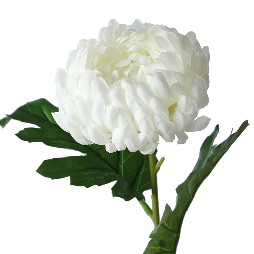 Crisantemos artificiales de 18" para bodas y eventos