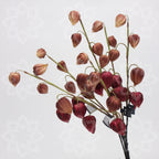 Bayas artificiales con tacto real de 27" para decoración de otoño - Dark champán