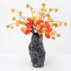 Bayas artificiales con tacto real de 27" para decoración de otoño - Naranja/amarillo