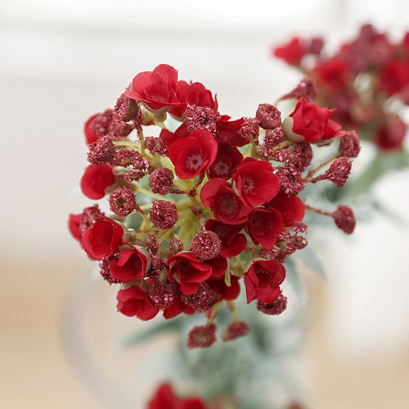 Flores artificiales para bodas y eventos - Rojo