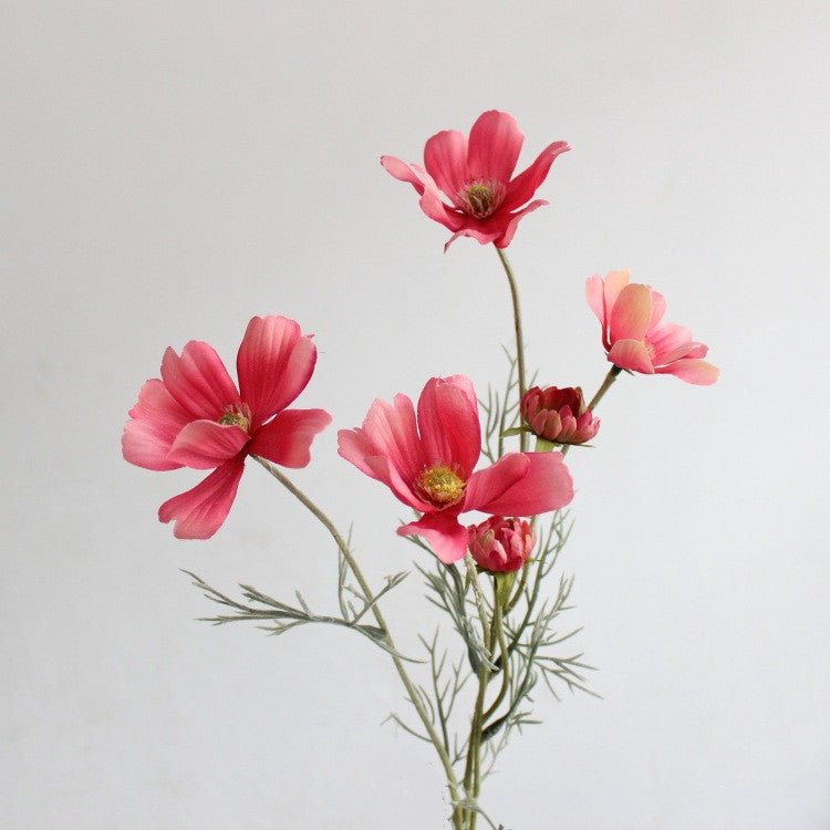 Rosas artificiales de 23" para bodas y eventos - Rosa claro