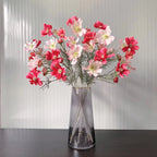Rosas artificiales de 23" para bodas y eventos - Rojo rosa