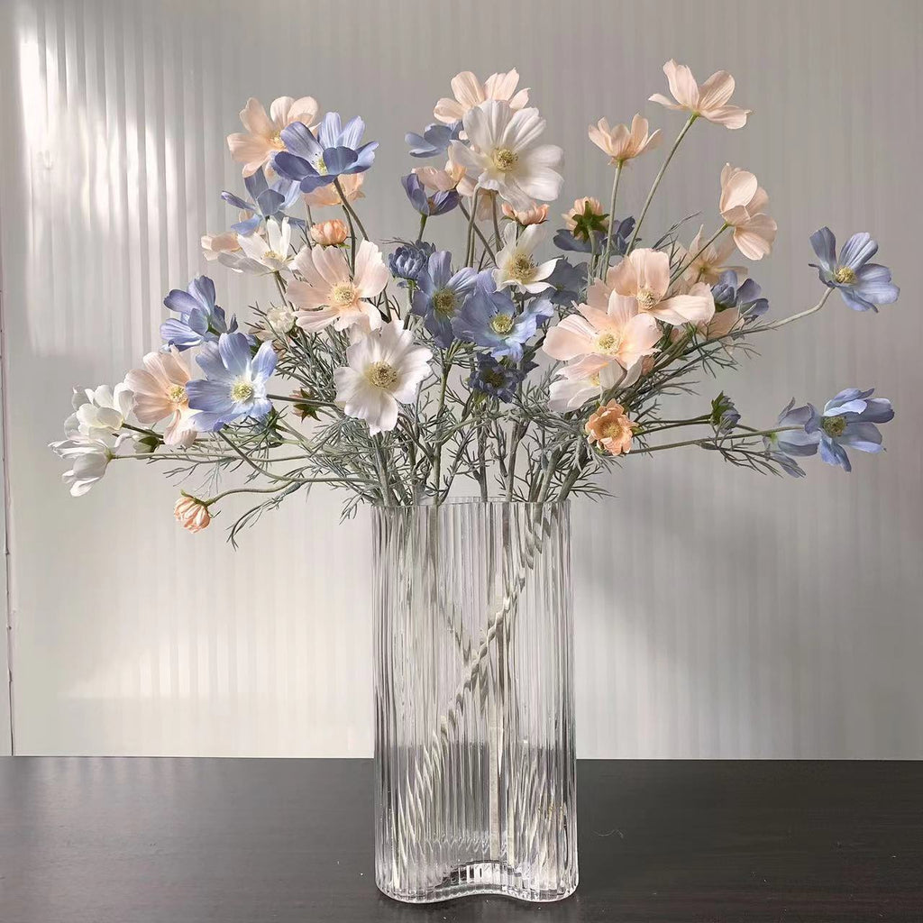 Rosas artificiales de 23" para bodas y eventos - Naranja