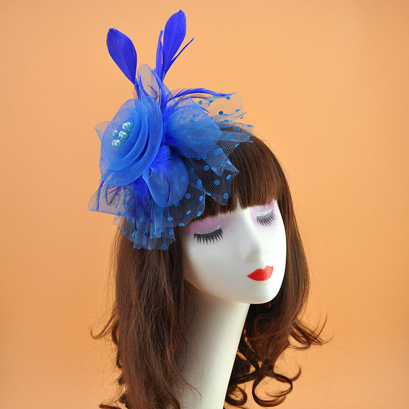 Flores artificiales para bodas y eventos - Azul real