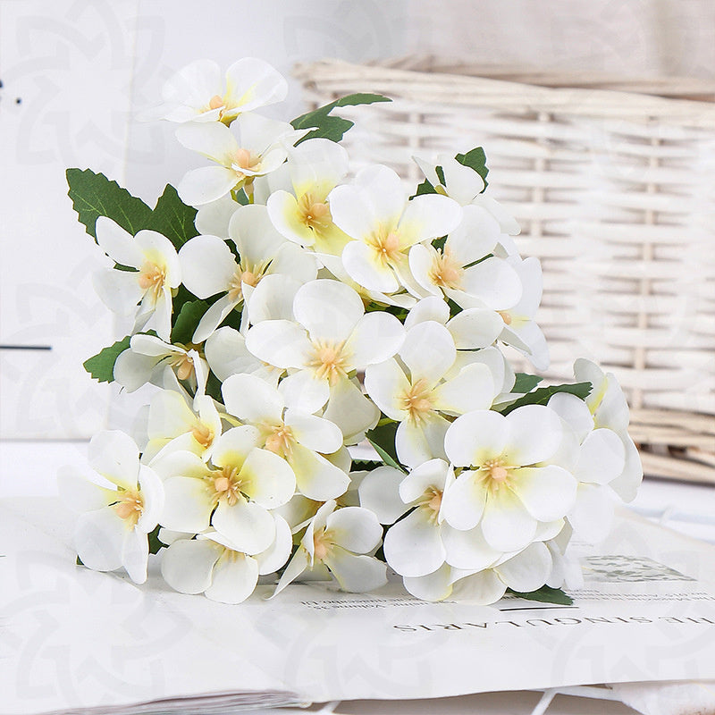 Arbusto artificial de 9" para arreglos florales y proyectos DIY - Peach