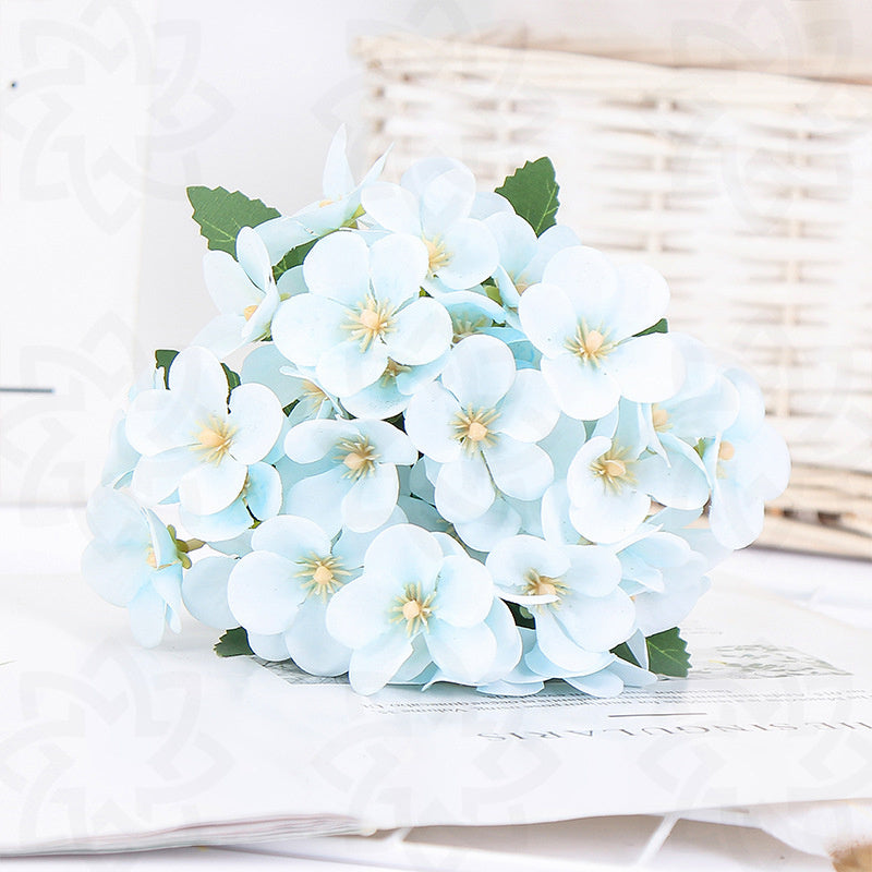 Arbusto artificial de 9" para arreglos florales y proyectos DIY - Morado