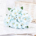 Arbusto artificial de 9" para arreglos florales y proyectos DIY - Morado