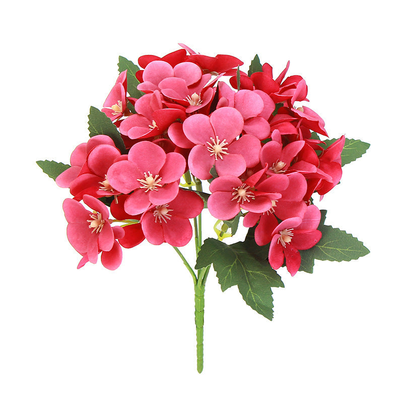 Arbusto artificial de 9" para arreglos florales y proyectos DIY - Azul claro