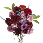 Dalias artificiales de 10" x 10" para bodas y eventos