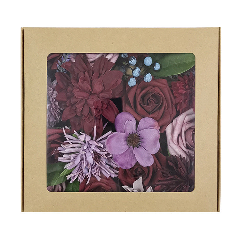 Dalias artificiales de 10" x 10" para bodas y eventos