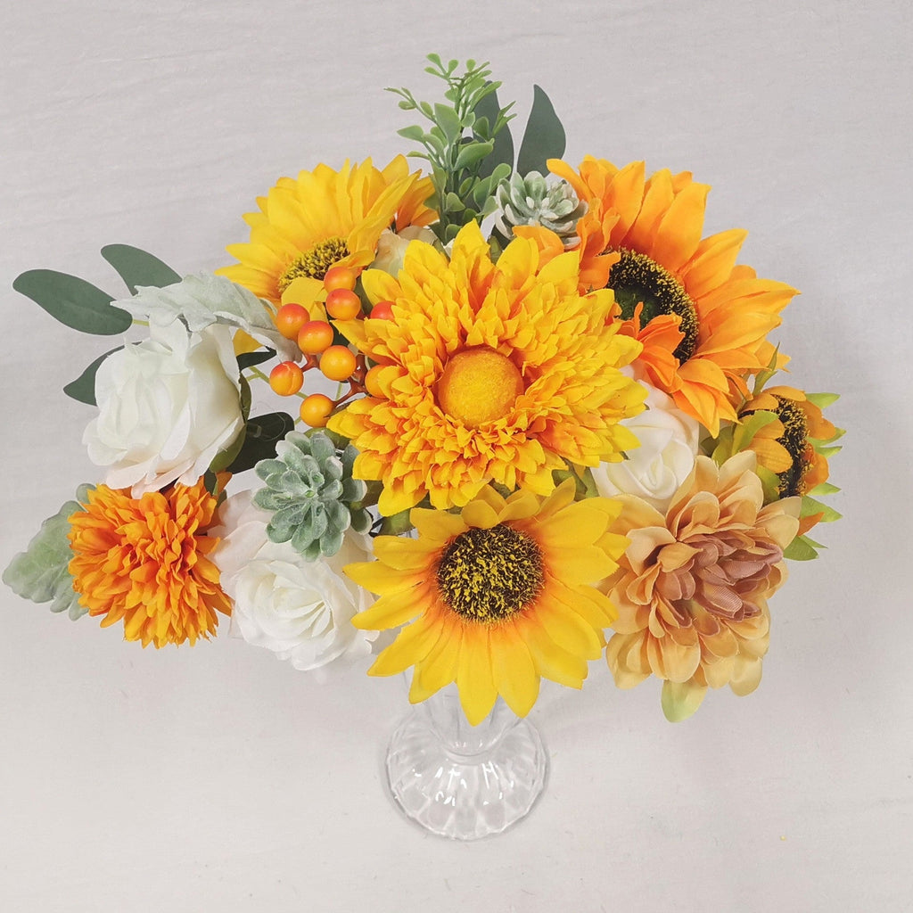 Rosas artificiales de 10" x 10" para bodas y eventos