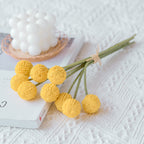 Ramo artificial de 10" x 9" para jardín, balcón y terraza - Rosa