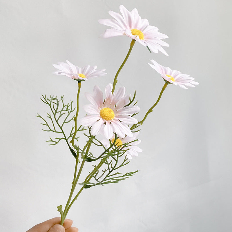 Margaritas artificiales de 20" 10 piezas para jardín, balcón y terraza