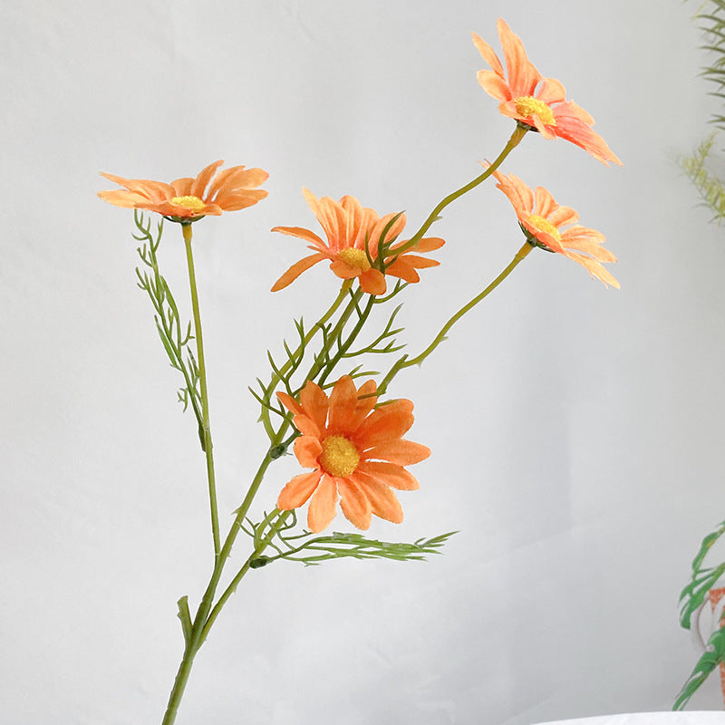 Margaritas artificiales de 20" 10 piezas para jardín, balcón y terraza