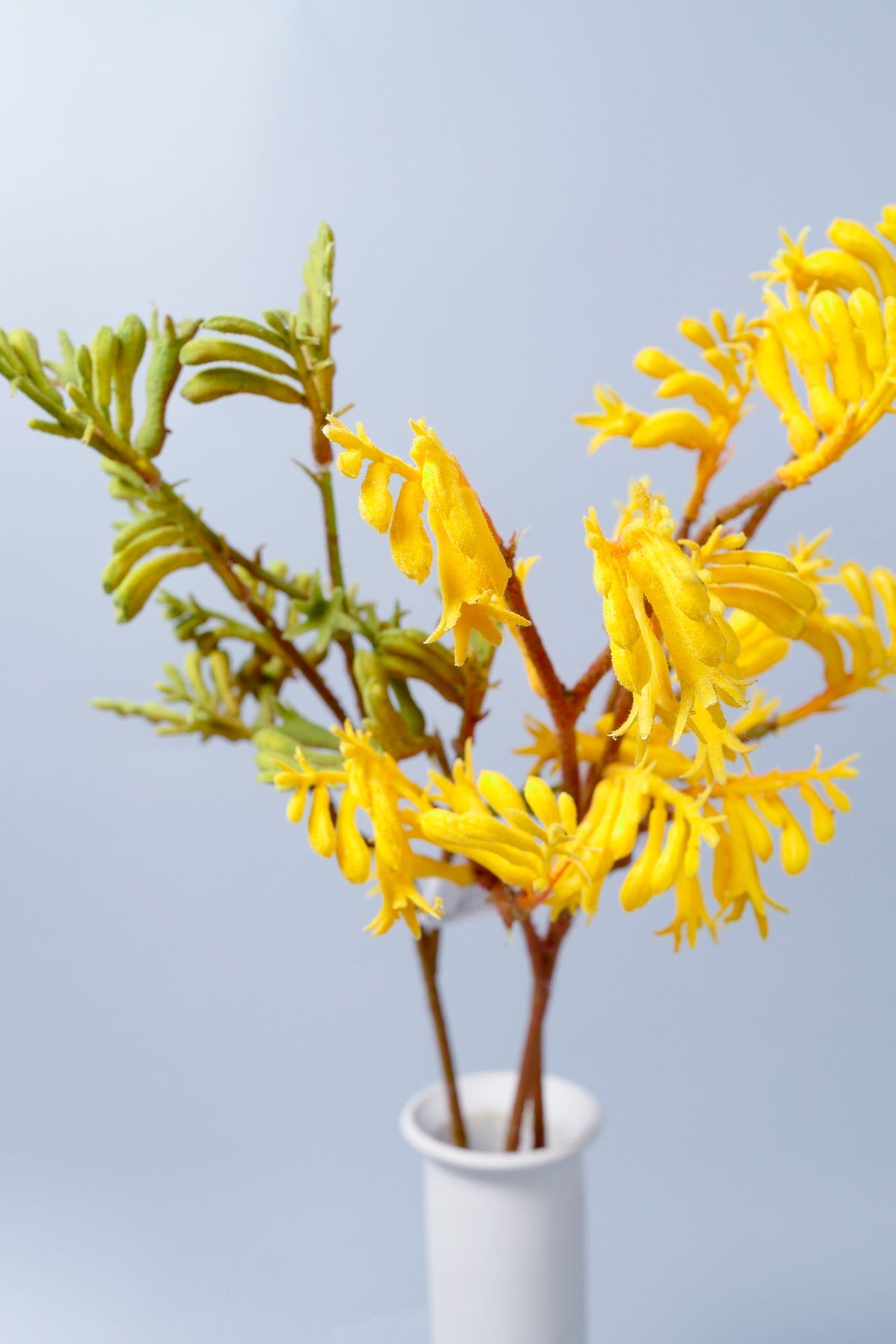 Flores artificiales de 23" para bodas y eventos - Amarillo