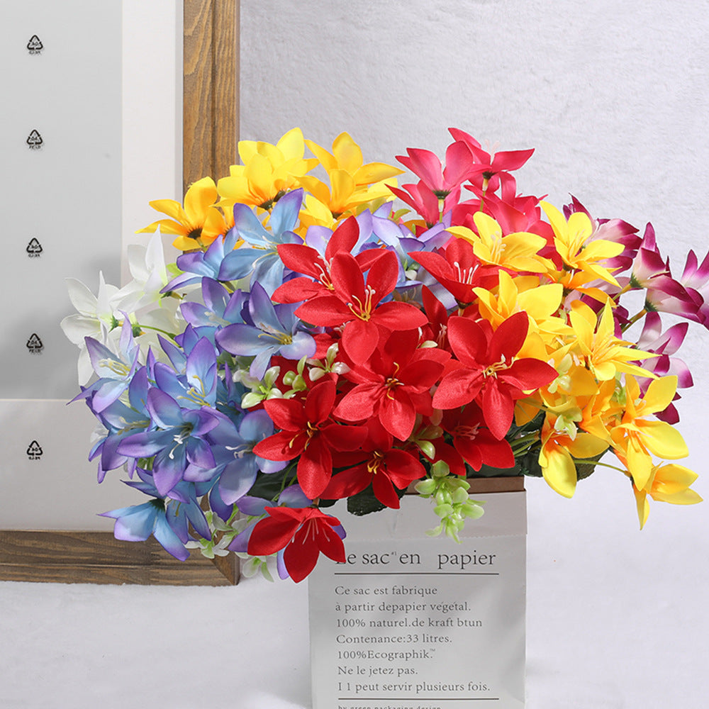Rosas artificiales para bodas y eventos - Blanco
