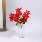Rosas artificiales para bodas y eventos - Rojo rosa
