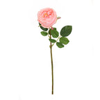 Rosas artificiales con tacto real de 17" 9 piezas para bodas y eventos