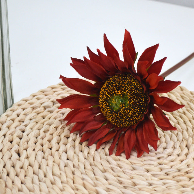 Girasoles artificiales de 18" para bodas y eventos - Amarillo