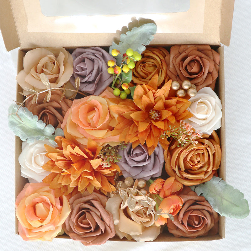 Rosas artificiales para bodas y eventos