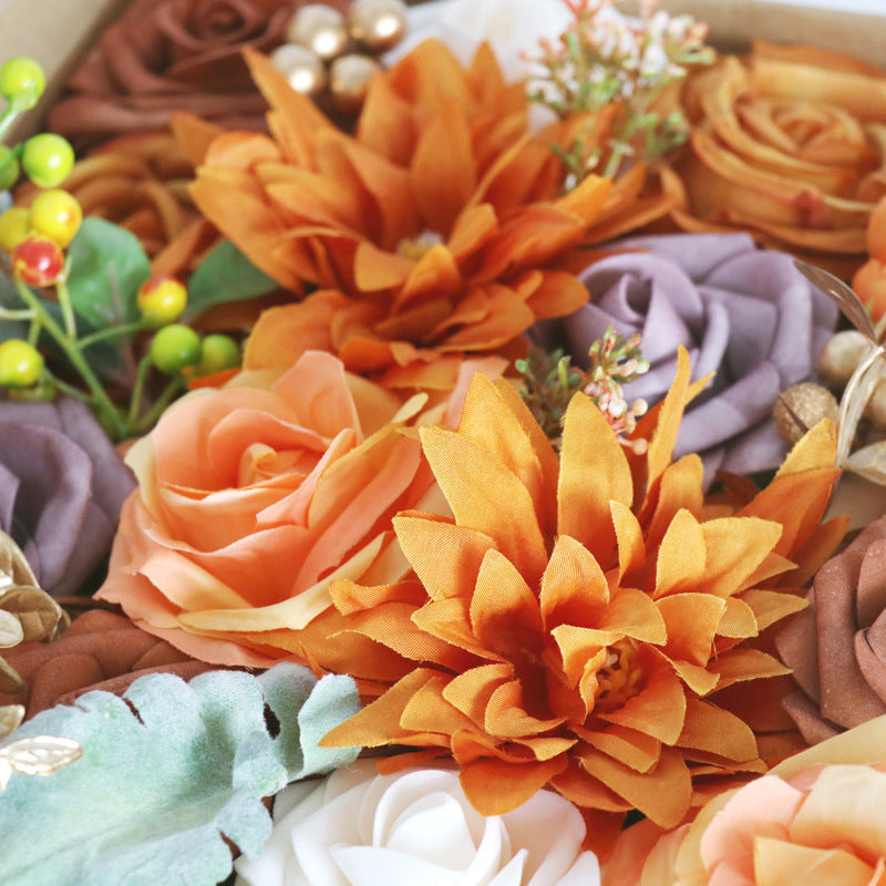 Rosas artificiales para bodas y eventos