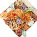 Rosas artificiales para bodas y eventos