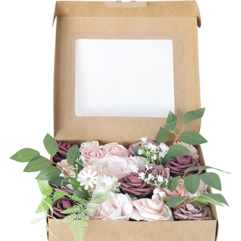 Rosas artificiales para bodas y eventos