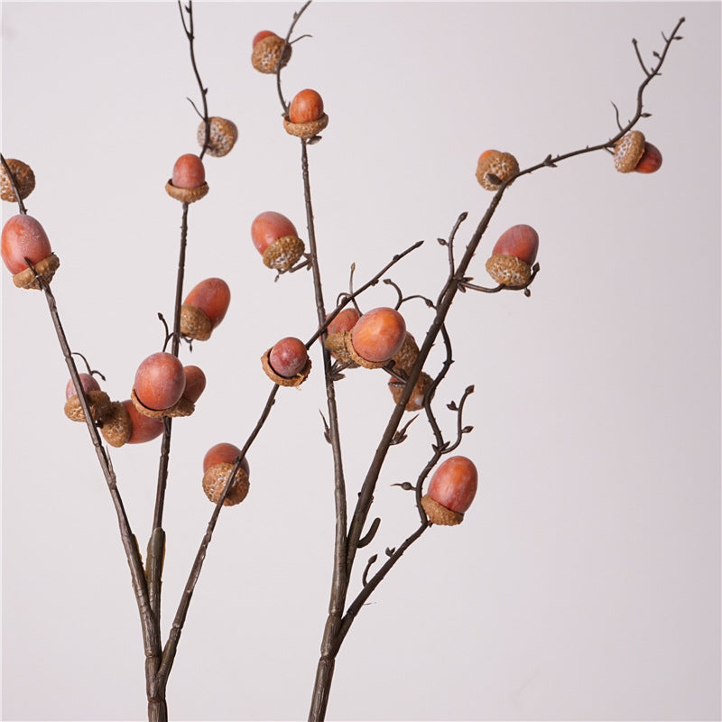 Ramas artificiales con tacto real de 29" para decoración de interiores - Deep marrón