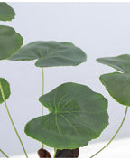 Flores artificiales de 14" para jardín, balcón y terraza
