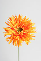 Margaritas artificiales de 17" para decoración de interiores - Naranja