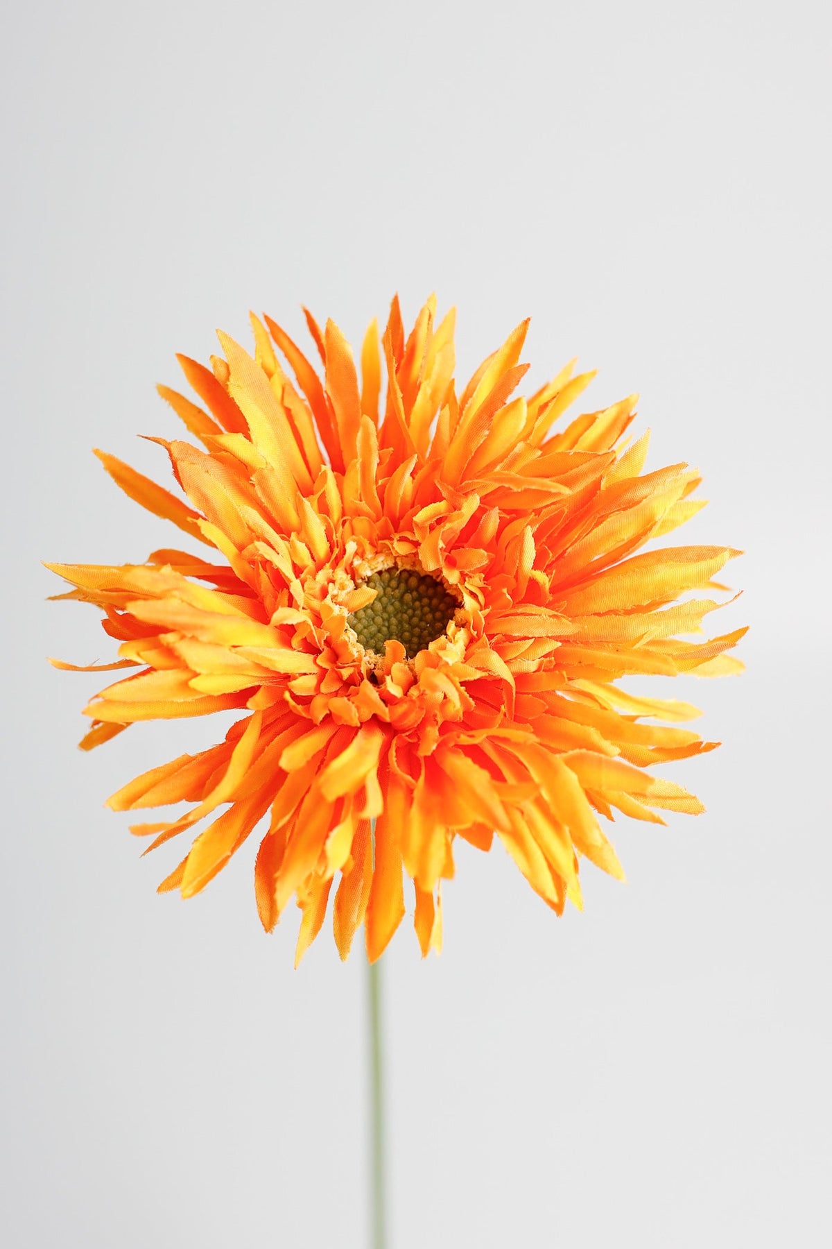 Margaritas artificiales de 17" para decoración de interiores - Naranja