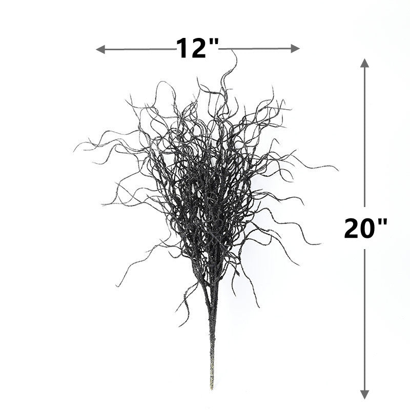 Arbusto artificial de 17" para decoración navideña