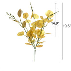 Hojas de palmera artificiales con resistencia a los rayos UV para jardín, balcón y terraza - Eucalyptus garland