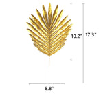 Hojas de palmera artificiales con resistencia a los rayos UV para jardín, balcón y terraza - Butterfly palm