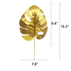 Hojas de palmera artificiales con resistencia a los rayos UV para jardín, balcón y terraza - Willow