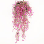 Corona o guirnalda artificial para bodas y eventos - 47.2 inch Morado