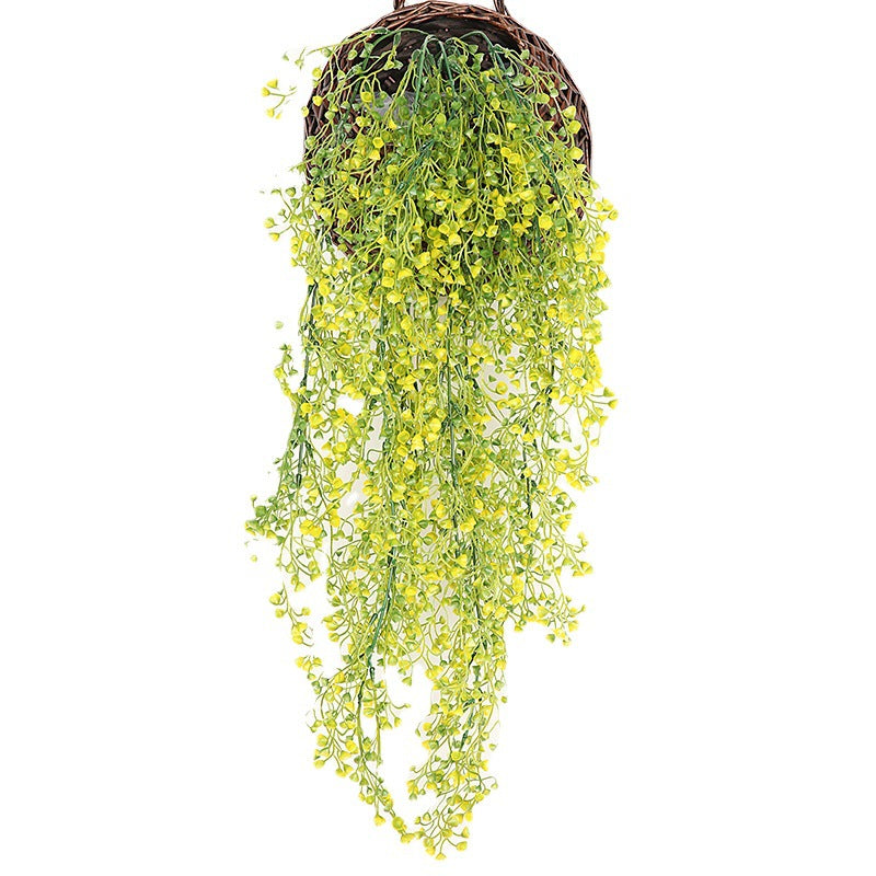 Corona o guirnalda artificial para bodas y eventos - 47.2 inch Blanco verde