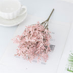 Lavanda artificial de 13" para bodas y eventos - Gris