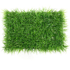 Boj artificial con resistencia a los rayos UV de 24" x 16" 12 piezas para jardín, balcón y terraza - Verde 8