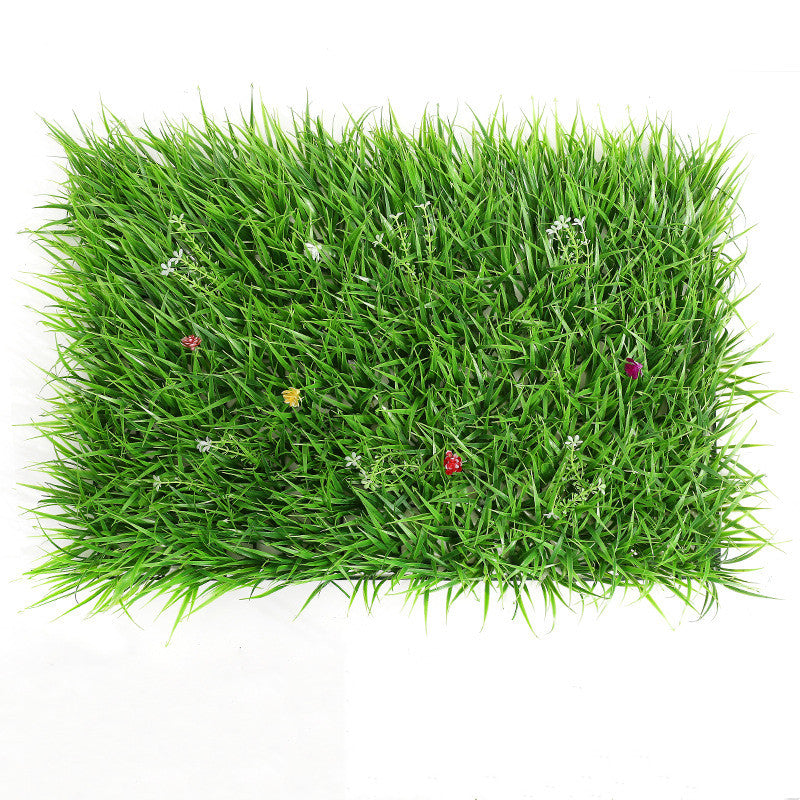 Boj artificial con resistencia a los rayos UV de 24" x 16" 12 piezas para jardín, balcón y terraza - Verde 7