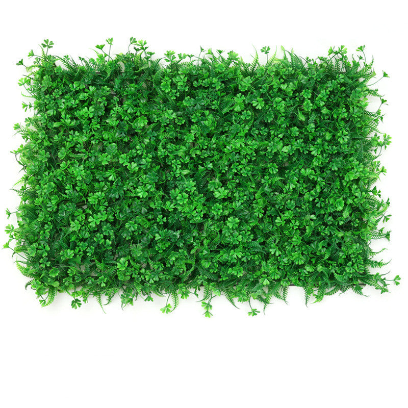 Boj artificial con resistencia a los rayos UV de 24" x 16" 12 piezas para jardín, balcón y terraza - Verde 6