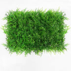 Boj artificial con resistencia a los rayos UV de 24" x 16" 12 piezas para jardín, balcón y terraza - Verde 4