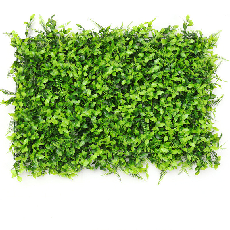 Boj artificial con resistencia a los rayos UV de 24" x 16" 12 piezas para jardín, balcón y terraza - Verde 3