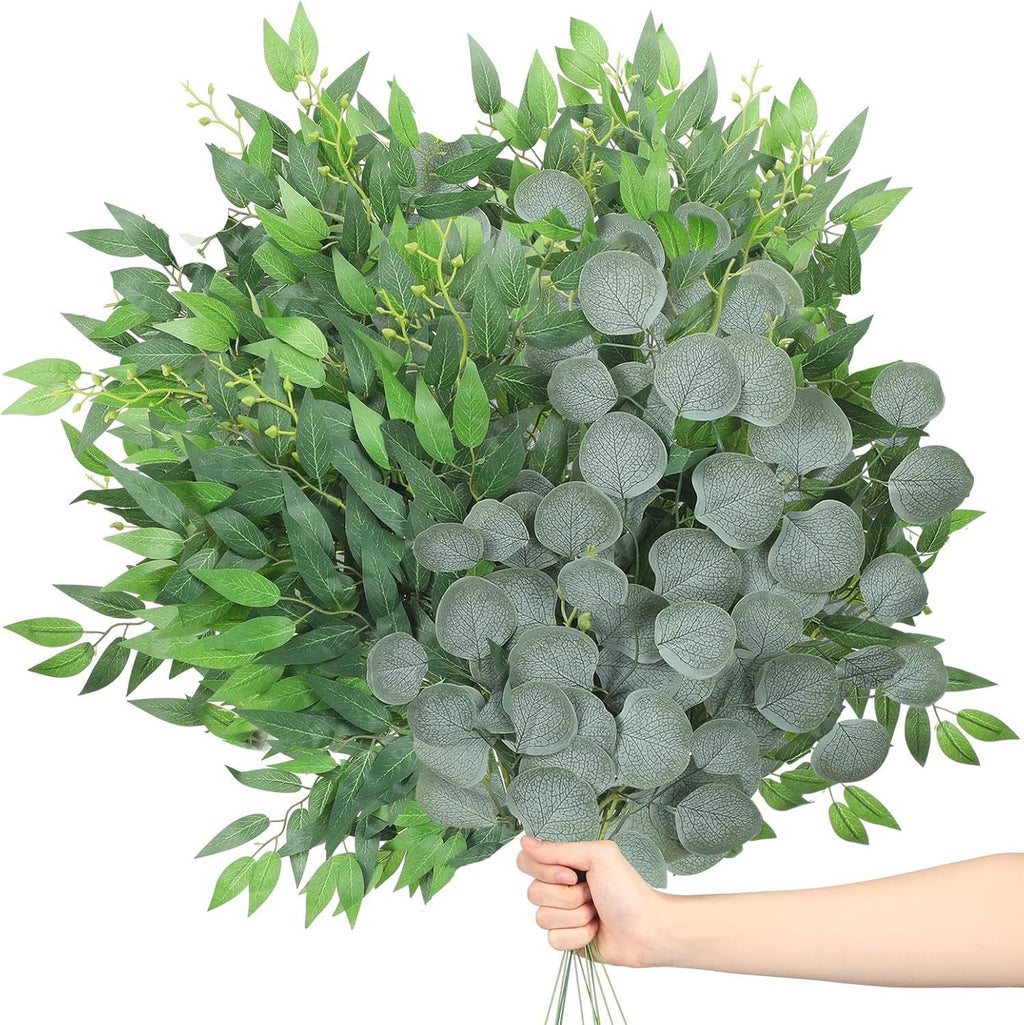 Eucalipto artificial de 26" x 15" para bodas y eventos - Eucalyptus
