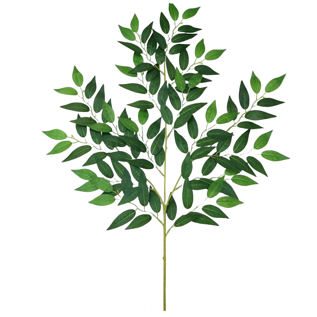 Eucalipto artificial de 26" x 15" para bodas y eventos - Gris verde willow